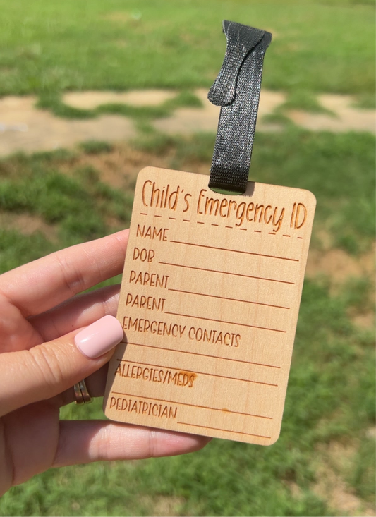 Child’s Emergency ID