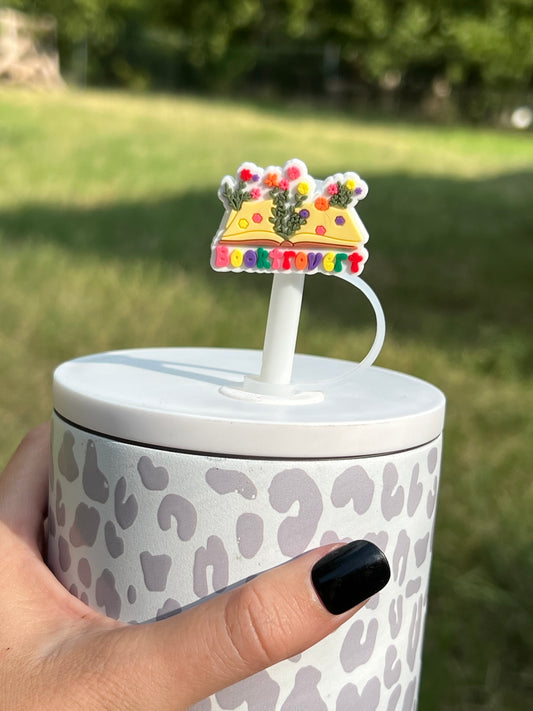 Straw Topper - Booktrovert