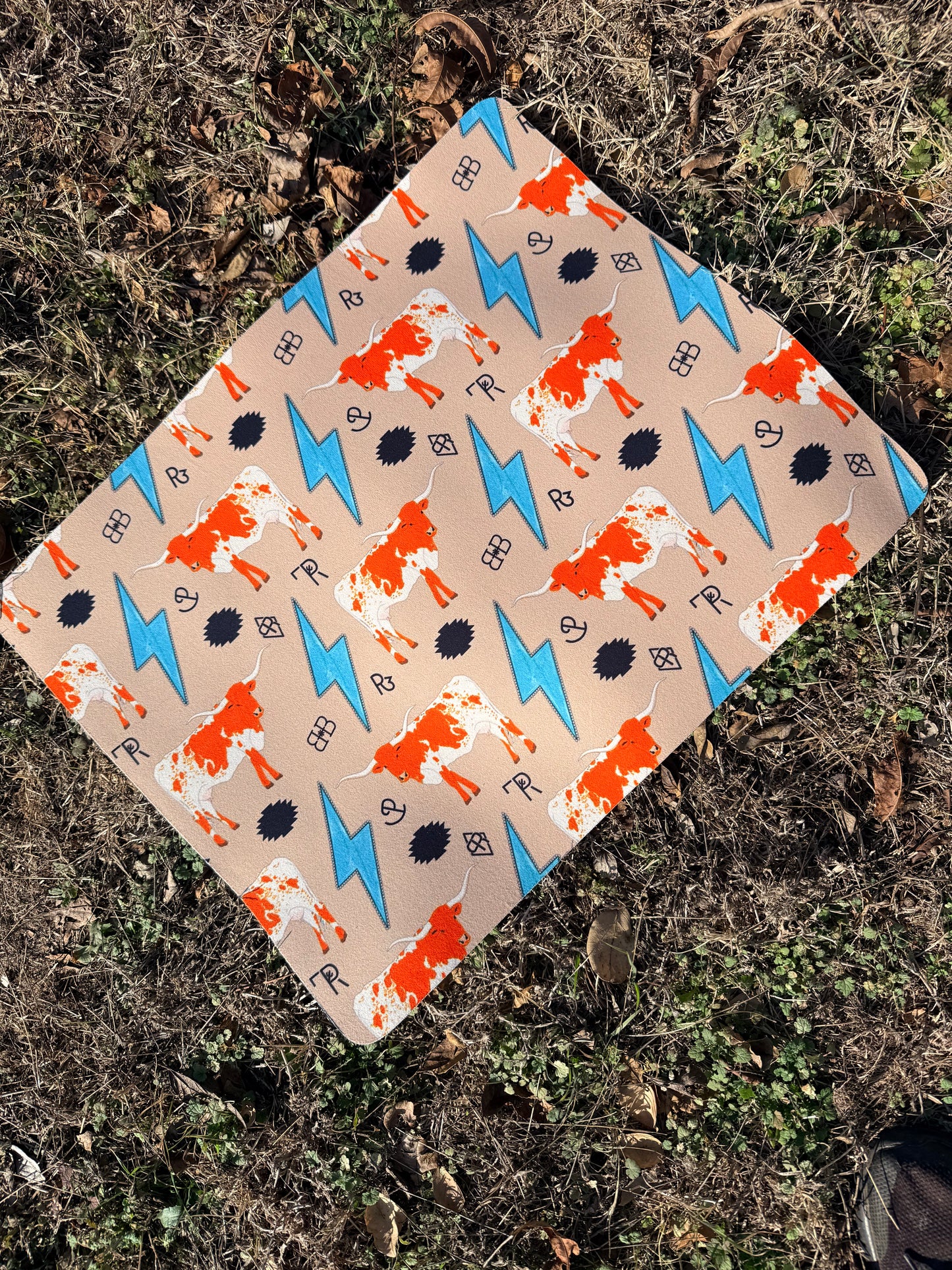 Dish Mat - Cattle Brands