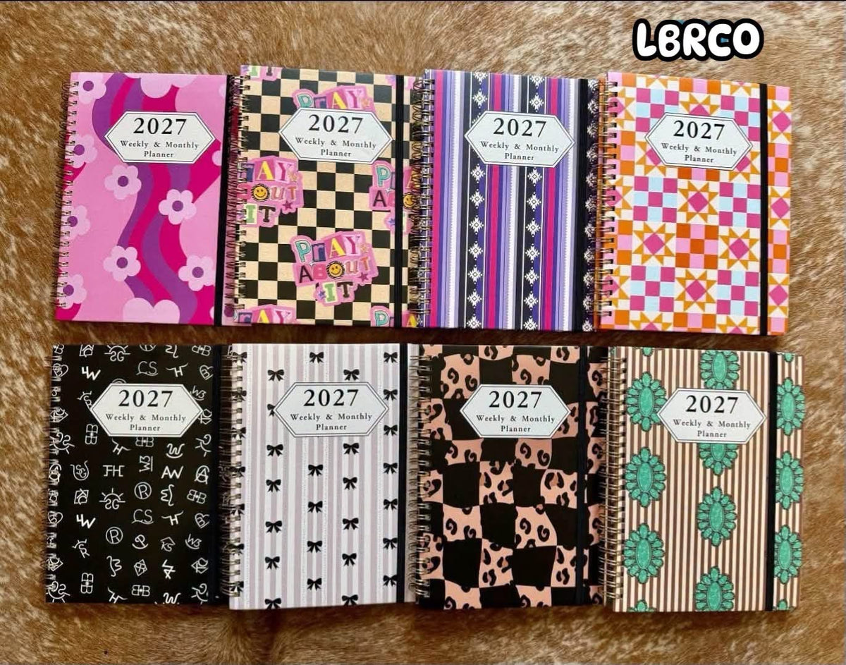 The 2027 Weekly & Monthly Planner