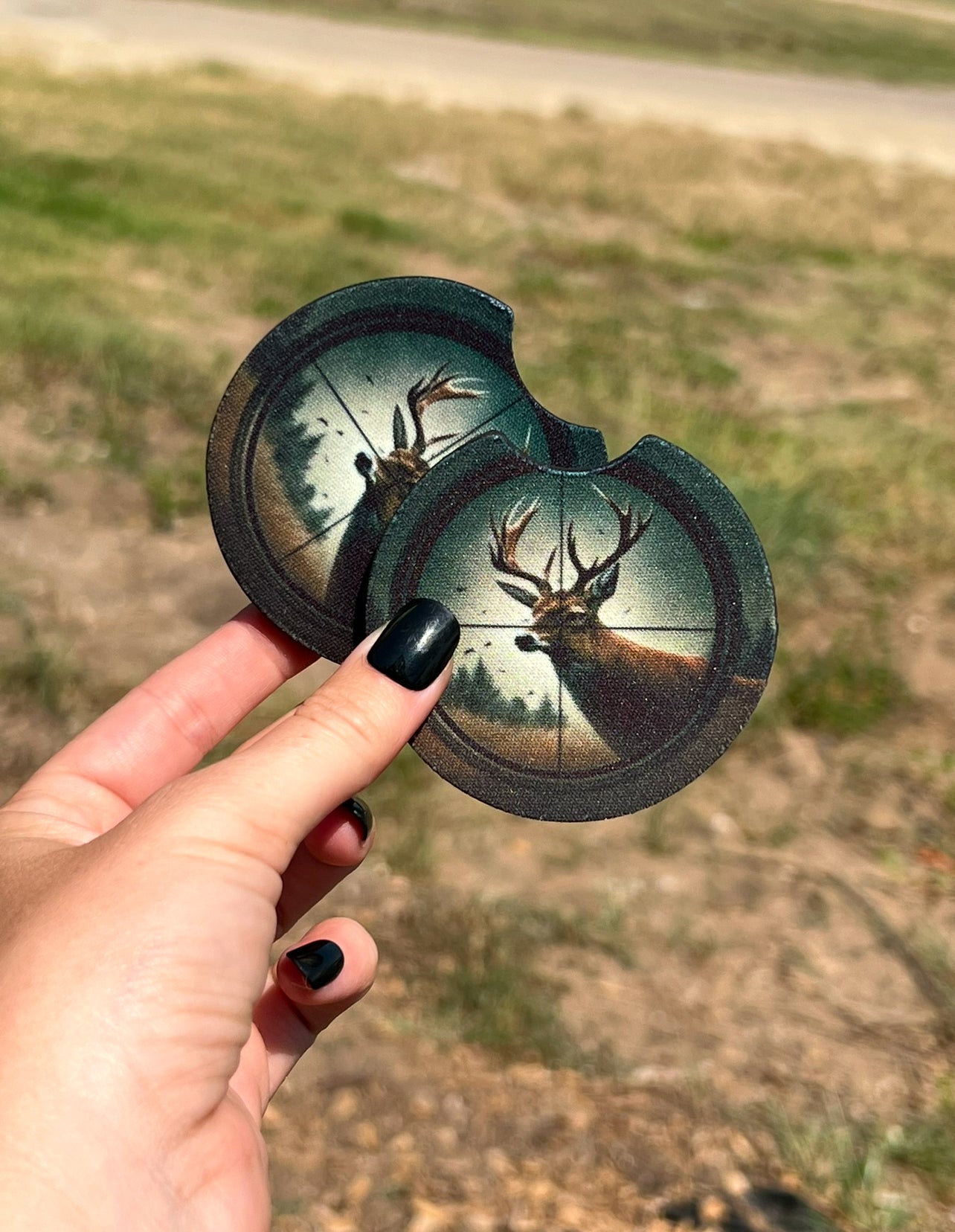 Deer Car Coasters