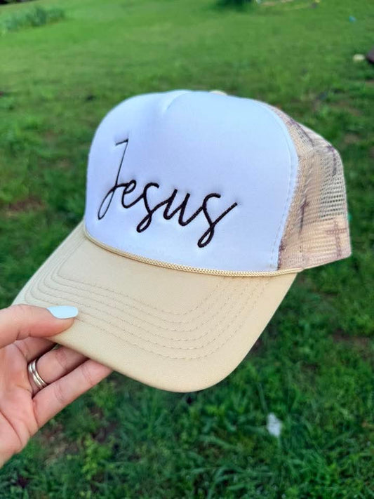 Jesus Embroidered Hat