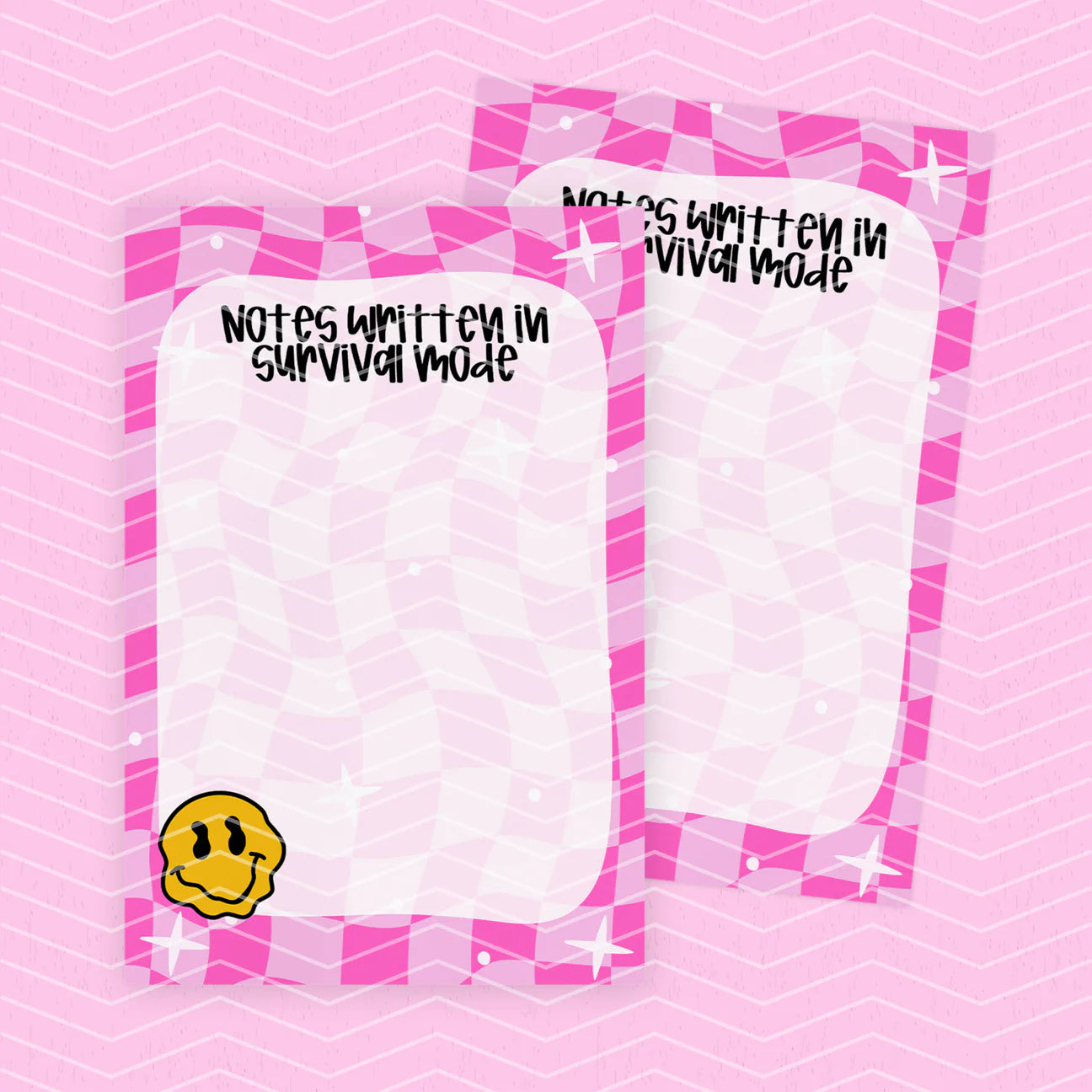 Notes Written in Survival Mode Notepads