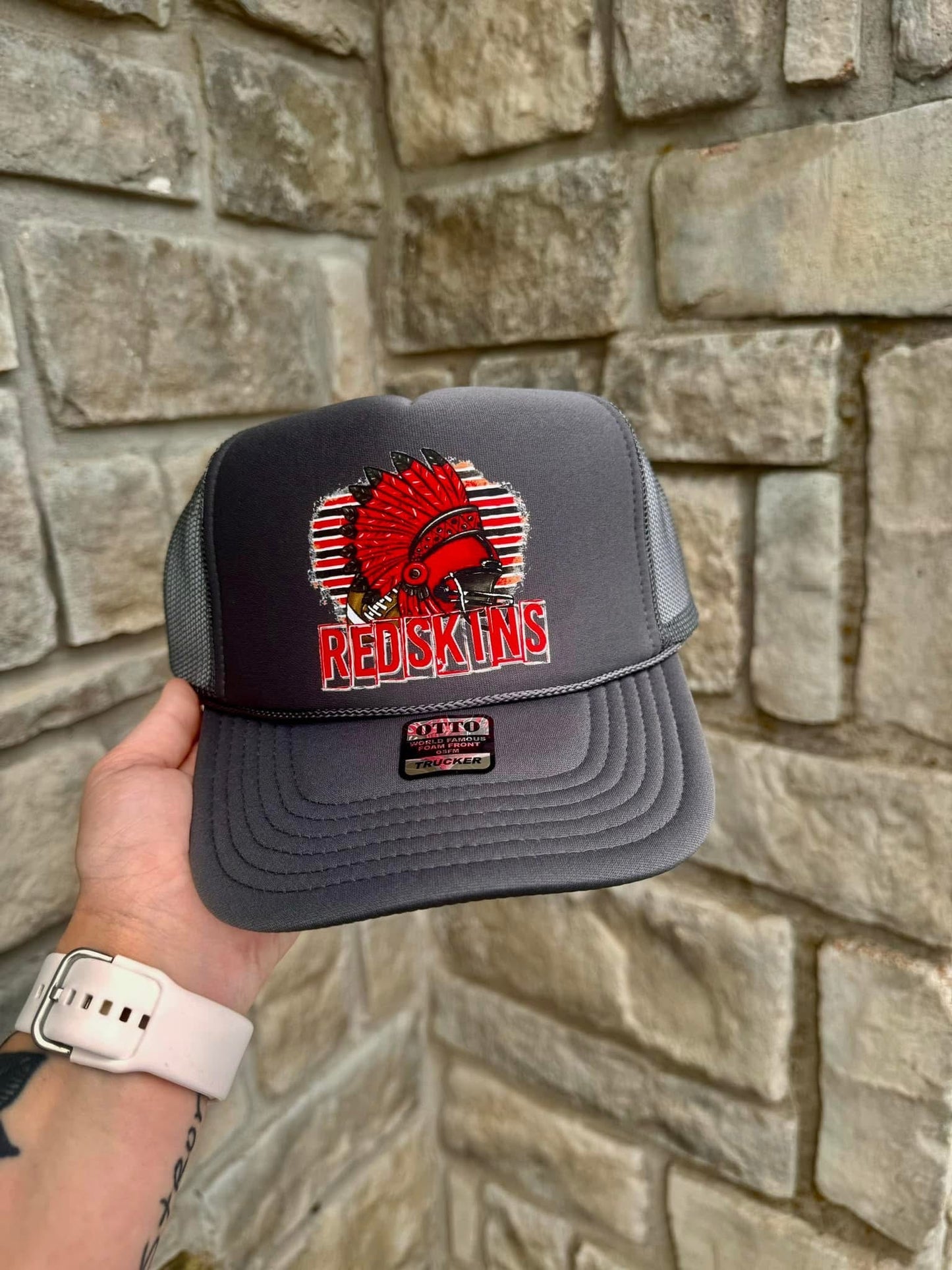 Redskins Hat - Gray