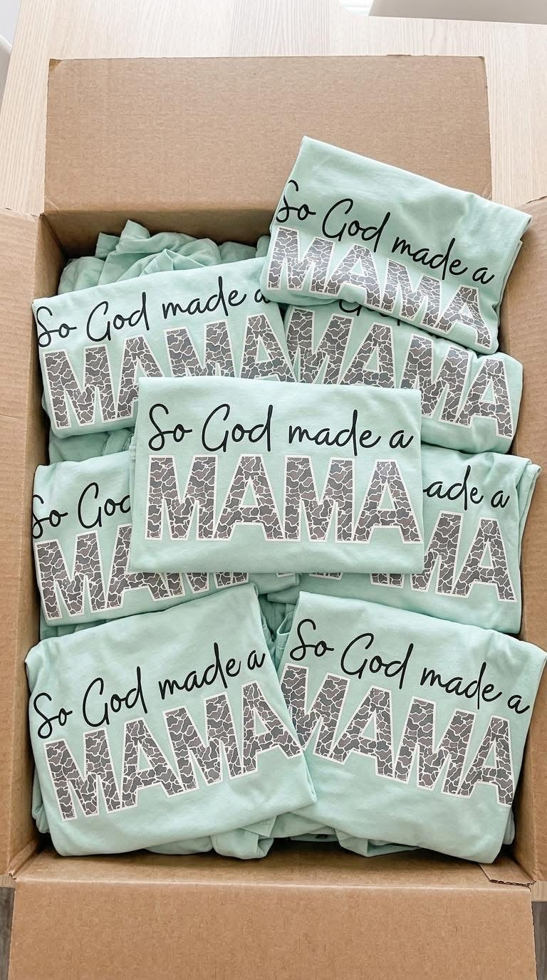 So God Made a Mama Tee