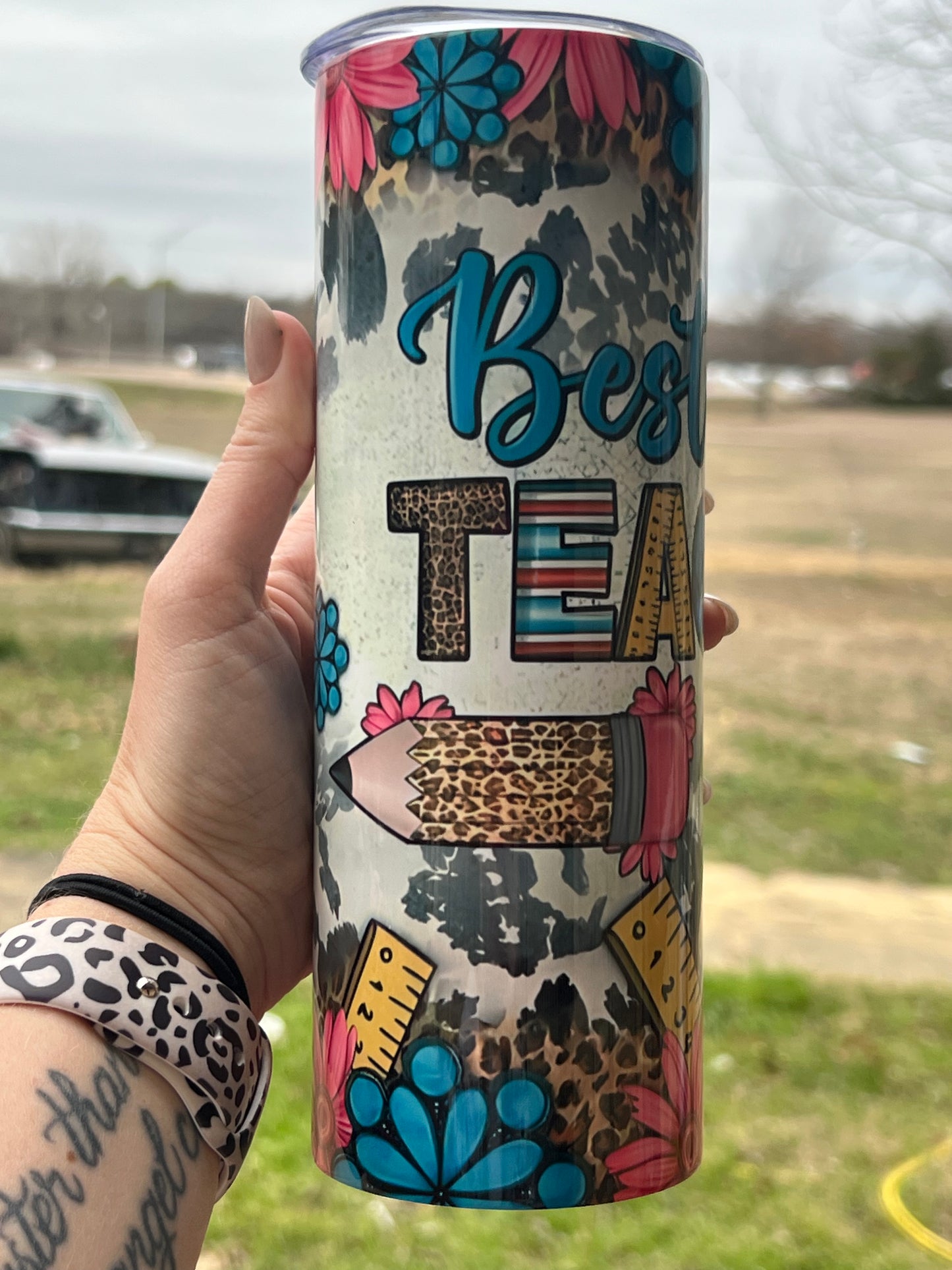 Best Teacher Ever 20oz Tumbler