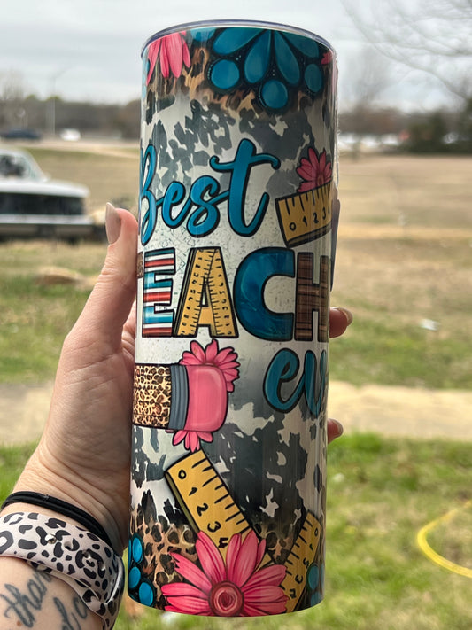 Best Teacher Ever 20oz Tumbler