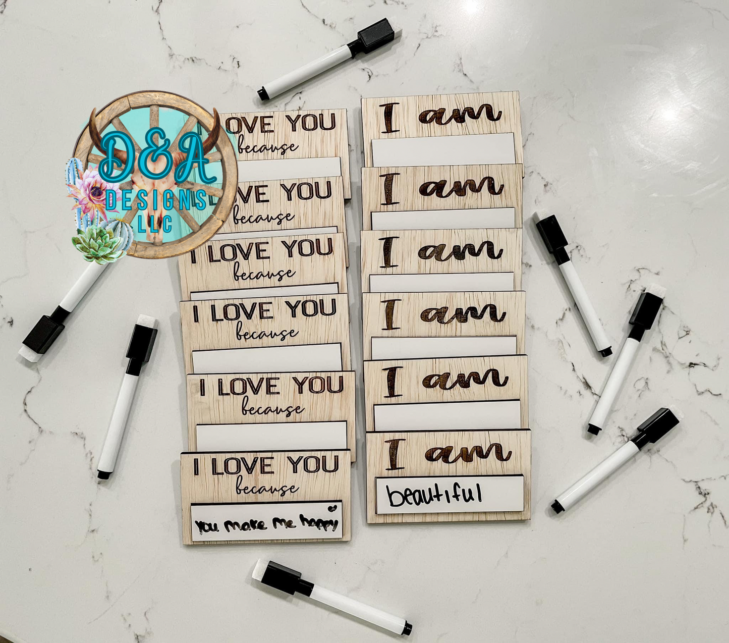 I am - Dry Erase Magnet