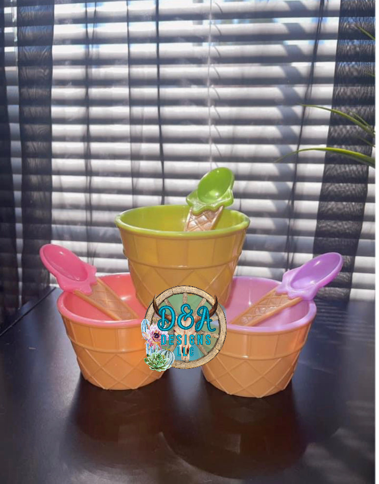 Ice Cream Bowl/Spoon